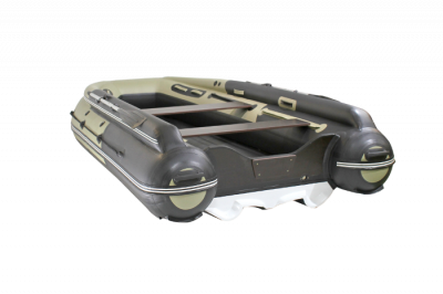 Лодка ПВХ Reef Triton 370 S-Max с интегрированным фальшбортом моторная