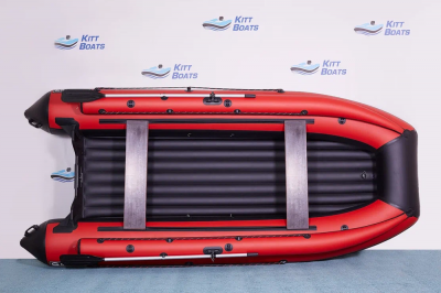 Лодка ПВХ Kitt Boats 390 НДНД фальшборт моторная